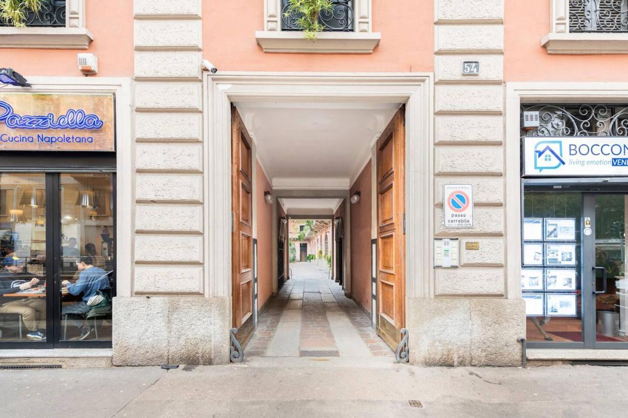 Bocconi 2 Camere In Stile Corte Milanese Extérieur photo